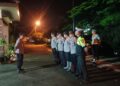 Kapolsek Warunggunung Polres Lebak, Pimpin Apel Kegiatan Rutin Malam Minggu KRYD