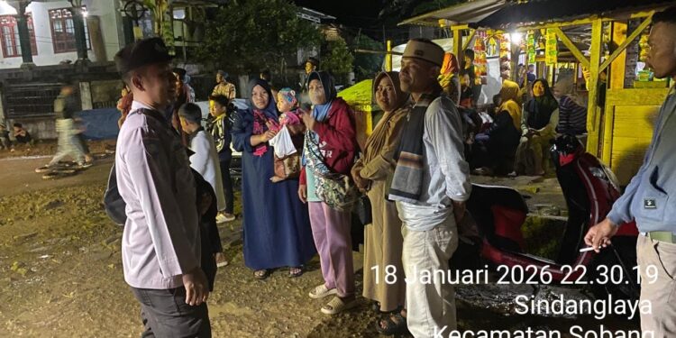Polsek Sobang Polres Lebak Lakukan kegiatan Patroli Dialogis