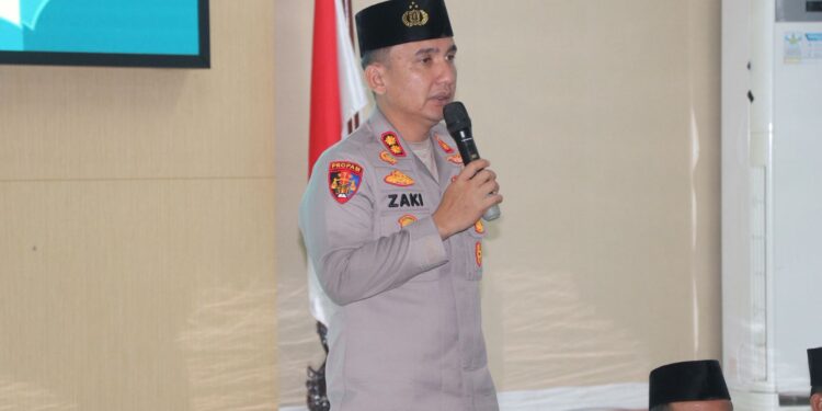 Kapolres Lebak Santuni Anak Yatim pada Peringatan Isra Mi’raj Nabi Muhammad SAW 1447 H di Mapolres Lebak