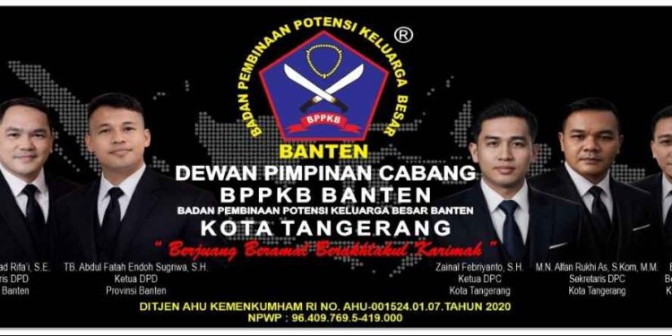 Zaenal Febriyanto,SH Resmi Pimpin BPPKB Banten DPC Kota Tangerang