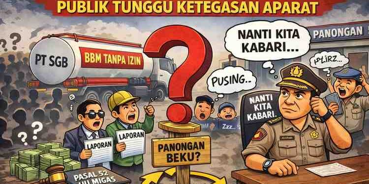 Laporan BBM Tanpa Izin Tak Bergerak, Publik Tunggu Ketegasan Aparat